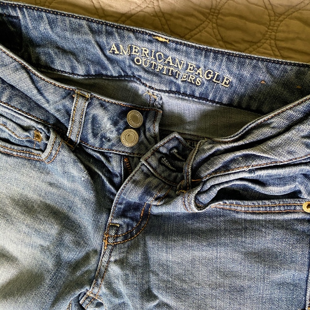 American Eagle size 0 bell bottom/ boot cut jeans